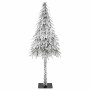 Árbol de Navidad con luces de tiras LED 120 cm PE