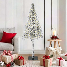 Árbol de Navidad con luces de tiras LED 150 cm PE