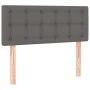 Kopfteil mit LED-grauem Kunstleder 100x5x78/88 cm von vidaXL, Kopf- und Fußteile - Ref: Foro24-3121700, Preis: 43,61 €, Rabat...