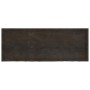 Estante pared madera roble tratada marrón oscuro 160x60x(2-6)cm en Estantes y estanterías | Comprar online en Foro24