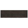Estante pared madera roble tratada marrón oscuro 180x50x(2-4)cm en Estantes y estanterías | Comprar online en Foro24