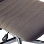 Sillas de comedor 2 unidades tela gris taupé