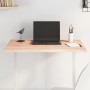 Tablero de mesa madera maciza roble borde natural 80x40x2 cm en Tableros para mesas | Comprar online en Foro24