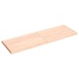 Tablero de mesa madera maciza borde natural 120x40x(2-4) cm en Tableros para mesas | Comprar online en Foro24