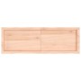 Tablero de mesa madera maciza borde natural 120x40x(2-4) cm en Tableros para mesas | Comprar online en Foro24