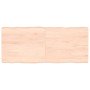 Tablero de mesa madera maciza borde natural 140x60x(2-6) cm en Tableros para mesas | Comprar online en Foro24