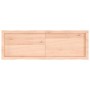 Tablero de mesa madera maciza borde natural 140x60x(2-6) cm