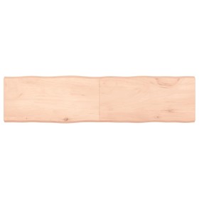 Tablero de mesa madera maciza borde natural 160x40x(2-6) cm Tablero de mesa madera maciza borde natural 160x40x(2-6) cm