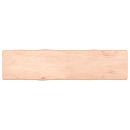 Tablero de mesa madera maciza borde natural 160x40x(2-6) cm en Tableros para mesas | Comprar online en Foro24
