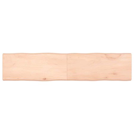 Tablero de mesa madera maciza borde natural 180x40x(2-6) cm en Tableros para mesas | Comprar online en Foro24