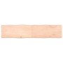 Tablero de mesa madera maciza borde natural 180x40x(2-6) cm en Tableros para mesas | Comprar online en Foro24