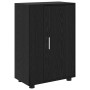 Juego de mueble de TV de 4 piezas 4 pcs Roble negro