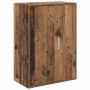 Juego de mueble de TV de 4 piezas 4 pcs Madera antigua