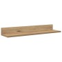 Juego de mueble de TV de 4 piezas 4 pcs Roble artisan