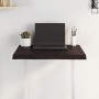 Tablero mesa madera tratada borde vivo marrón 60x40x(2-4) cm en Tableros para mesas | Comprar online en Foro24