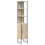 Juego de muebles de baño 3 pcs Roble Sonoma 33 x 33 x 185.5 cm