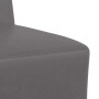 Unidad de Sofá Modular sin Brazos 2 pcs Gris 55 x 74 x 82 cm