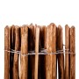 Hazel wood stake fence 60x500 cm by vidaXL, fence panels - Ref: Foro24-43140, Price: 83,26 €, Discount: %