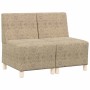Sofá Sillón 2 pcs Gris Claro 55 x 74 x 82 cm