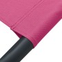 Tumbona de jardín con toldo y cojín rosa de vidaXL, Tumbonas - Ref: Foro24-313536, Precio: 101,22 €, Descuento: %