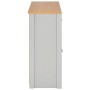 Aparador gris 112x35x81 cm
