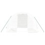 Invernadero con estructura de acero blanco 6 m² 3x2x2 m