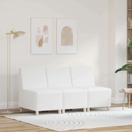 Unidad de Sofá Modular sin Brazos 3 pcs 55 x 74 x 82 cm