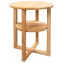 Solid oak wood side table 40x50 cm by vidaXL, Side tables - Ref: Foro24-247044, Price: 100,33 €, Discount: %