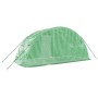 Invernadero con estructura de acero verde 10 m² 5x2x2,3 m en Invernaderos | Comprar online en Foro24