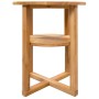 Solid oak wood side table 40x50 cm by vidaXL, Side tables - Ref: Foro24-247044, Price: 100,33 €, Discount: %