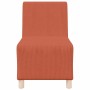 Unidad de Sofá Modular sin Brazos 3 pcs Naranja 55 x 74 x 82 cm
