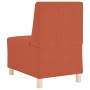 Unidad de Sofá Modular sin Brazos 3 pcs Naranja 55 x 74 x 82 cm