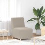 Unidad de Sofá Modular sin Brazos 3 pcs Gris claro
