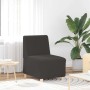 Unidad de Sofá Modular sin Brazos 3 pcs Gris oscuro