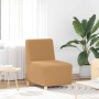 Unidad de Sofá Modular sin Brazos 3 pcs Beige 55 x 74 x 82 cm