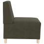Sofá Sillón 3 pcs Verde 55 x 74 x 82 cm Cuero de ante sintético