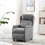 Sillón reclinable Gris claro 67.5 x 93.5 x 101.5 cm tela