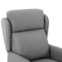 Sillón reclinable Gris claro 67.5 x 93.5 x 101.5 cm tela