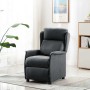 Sillón reclinable Gris oscuro 67.5 x 93.5 x 101.5 cm tela