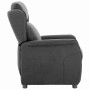 Sillón reclinable Gris oscuro 67.5 x 93.5 x 101.5 cm tela