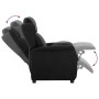 Sillón reclinable Negro 67.5 x 93.5 x 101.5 cm tela