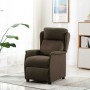 Sillón reclinable Marrón 67.5 x 93.5 x 101.5 cm tela