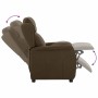 Sillón reclinable Marrón 67.5 x 93.5 x 101.5 cm tela
