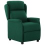 Sillón reclinable Verde oscuro 67.5 x 93.5 x 101.5 cm tela