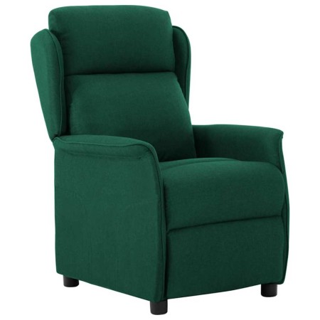 Sillón reclinable Verde oscuro 67.5 x 93.5 x 101.5 cm tela