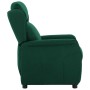 Sillón reclinable Verde oscuro 67.5 x 93.5 x 101.5 cm tela