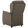 Sillón reclinable Taupé 67.5 x 93.5 x 101.5 cm tela