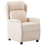 Sillón reclinable Crema 67.5 x 93.5 x 101.5 cm tela