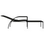Liege mit Fußstütze 2 Einheiten braunes synthetisches Rattan von vidaXL, Liegen - Ref: Foro24-317631, Preis: 180,48 €, Rabatt: %