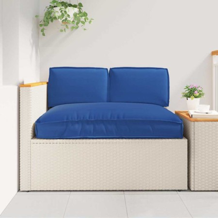 Juego de cojines de paleta 3 pcs Azul real 120 x 80 x 12 cm